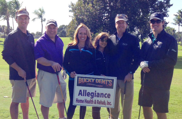 Allegiance Home Health sponsors The Bucky Dent Invitational Golf Tournament