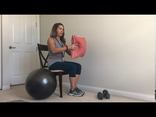 7 Chair Exercises | Seated Exercises For Seniors | Allegiance Home Health Agency - youtube