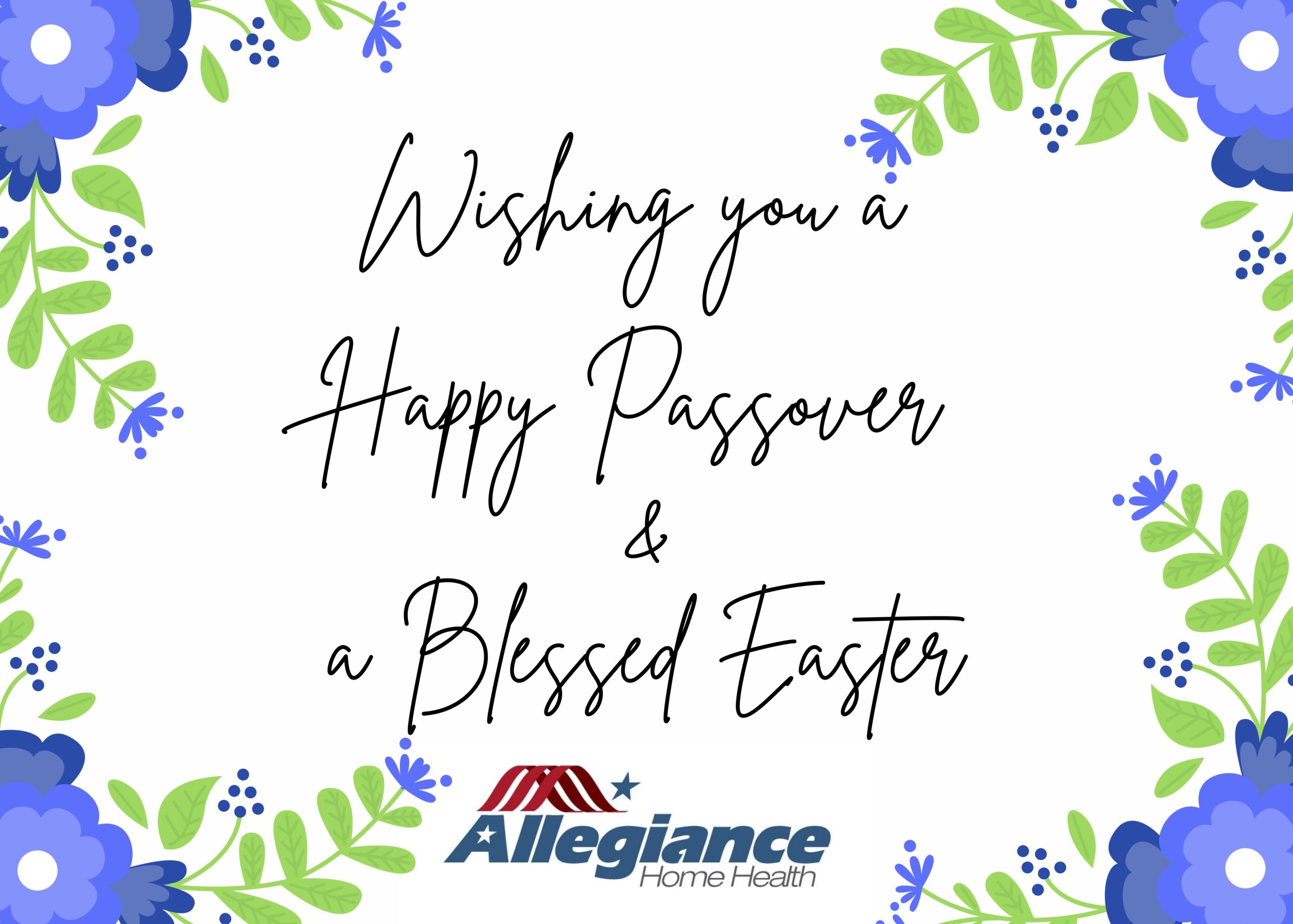 Happy Passover and Blessed Easter