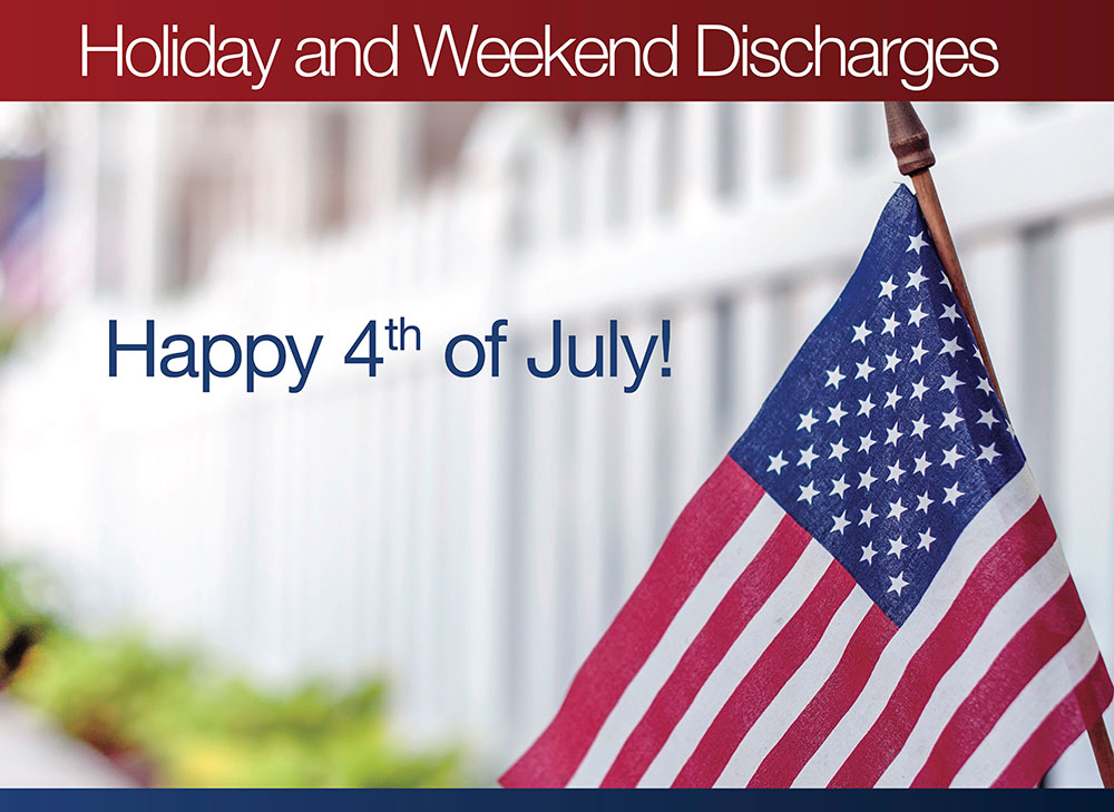 Holiday and Weekend Discharges