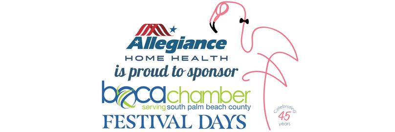 Boca Chamber Festival Days 2022 sponsored by Allegiance Home Health